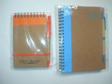 Eco/Recycle Note Book With Pen (HM-105)