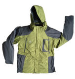 Hooded Waterproof Winter Outdoor Coat with Assorted Color (HS-J039)