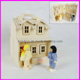 Wooden Doll House (W06A003)