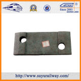 Suyu 2 Hole Casting Steel Rail Plate Railway Fasteners