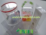 Plastic PVC Tube with Lid (G-25)