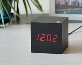 Wood LED Digital Clock for Interior Decoration Wholesale 2015 Innovative