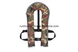 150n Green Camouflage Color Inflatable Life Jacket