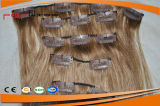 Best Selling High Quality Fashion100% Human Hair Clips Hair Extension