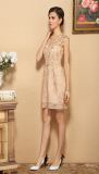 2014 Women's Boutique Embroidery Summer Short-Sleeve One-Piece Dress