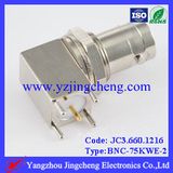 BNC Connector 75 Ohm Femal with PCB (BNC-75KWE-2)