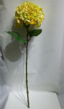 Handmade Silk Big Stem Pouch Hydrangea Flowers for Decoration
