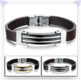 Fashion Jewellery Women Fashion Leather Bracelet (HR6094)