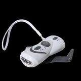 Hand Crank Dynamo Rechargeable Flashlight Torch Dynamo Flashlight Radio