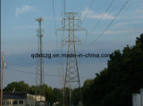 Suspension Power Transmission Tower / Mild Steel / Galvanized Steel