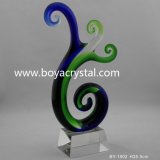 Beautiful Glass Art Crafts for Home Decoration