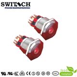 SGS Light Metal Micro Switch Lamp Momentary/Latching Push Button Switch