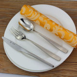 High Quality Brushed Handle Cutlery/Flatware/Dinnerware/Cleaned Dishwasher
