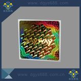 Holographic Security Sticker Label Custom Design