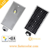 10W Solar Sensor Garden/Street LED Light for Outdoor Lighting