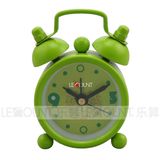 Novelty Analog Desk Clock with Twin Bell Alarm Function (CLA300B)