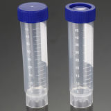 FDA Registered and CE Approved 50ml Free-Standing Centrifuge Tubes with Printed Graduation