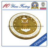 Custom Paint Brass Coin with Only One Color