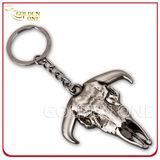 Custom 3D Spanish Bull Head Metal Key Chain