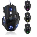 3200 Dpi 7 Button LED Optical USB Wired Gaming Mouse