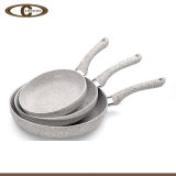 Double Side Marble Coating Fry Pan