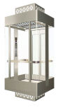 Yuanda Observation Elevator with Tempered Glass Cabin