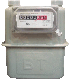 Steel Case Diaphragm Natural Gas Meter