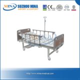 Hot Sales Luxury 2 Crank Manual Hospital Bed/Manual Bed (MINA-MB104-F)