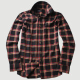 100% Cotton Casual Long Sleeves Men's Flannel Shirt