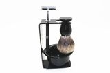 Mens Shaving Safety Razor, Bristle Beard Shaving Brush