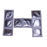 Plain Square Latex Male Condom