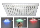 400*400mm 3 Color Change LED Light Overhead Shower