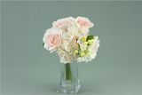 Artificial Flower Bunches Artificial Rose&Hydrangea Bunches Gf12496