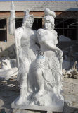 Natural Stone White Marble Figure Carving and Sculpture