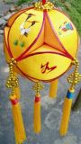 Fashion Hand Stitch Embroidery Hanging Products---12cm Silk Embroidery Ball for Lovers (XQ121)