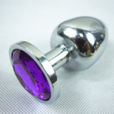Sex Toy of Stainless Steel Butt Plug for Male and Female