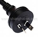 Certificated Power Cord Plug for Australia (YS-07)