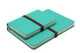 Promotional PU Leather Notebook with Elastic Band - N1412