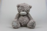 Grey Plush Teddy Bear Toy