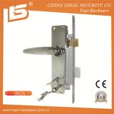 Aluminum Handle Iron Plate Mortise Lockset (082A)