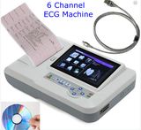 CE Professional 7 Inch Touch Screen 6 Channel Digital Electrocardiograph ECG Machine 12 Lead EKG-923s Including PC Software -Maggie