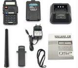 Baofeng UV-5r VHF/ UHF Walkie Talkie Potable Dual Band Transceiver Long Range Two Way Ham Radios