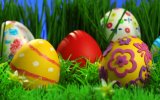 2016 High-Quality Decorative Glitter Foam Easter Egg