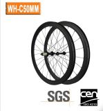 New Arrival Depth 50mm Full Carbon Clincher Wheels with Basalt Braking Surface