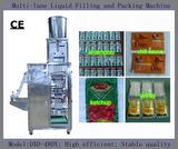 Pizza Hut Tomato Paste Packaging Machinery (2 to 6 Lanes; 4 sides sealing;)