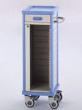 ABS Patient Record Trolley 25 Shelves with CE ISO FDA