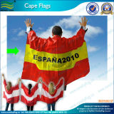 Economy Waterproof Cape Flags, Sports Fans Body Flags (L-NF07F02006)