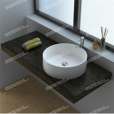 Non-Porous Nature Solid Surface Counter-Top Handmade Wash Basin/Sink (JZ9061)