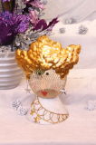 Woman Candle Holder for Christmas Home Decoration (STL-HDC010)
