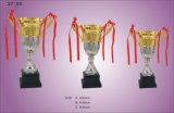 Metal Golden/Silver Trophy Cup (D39)